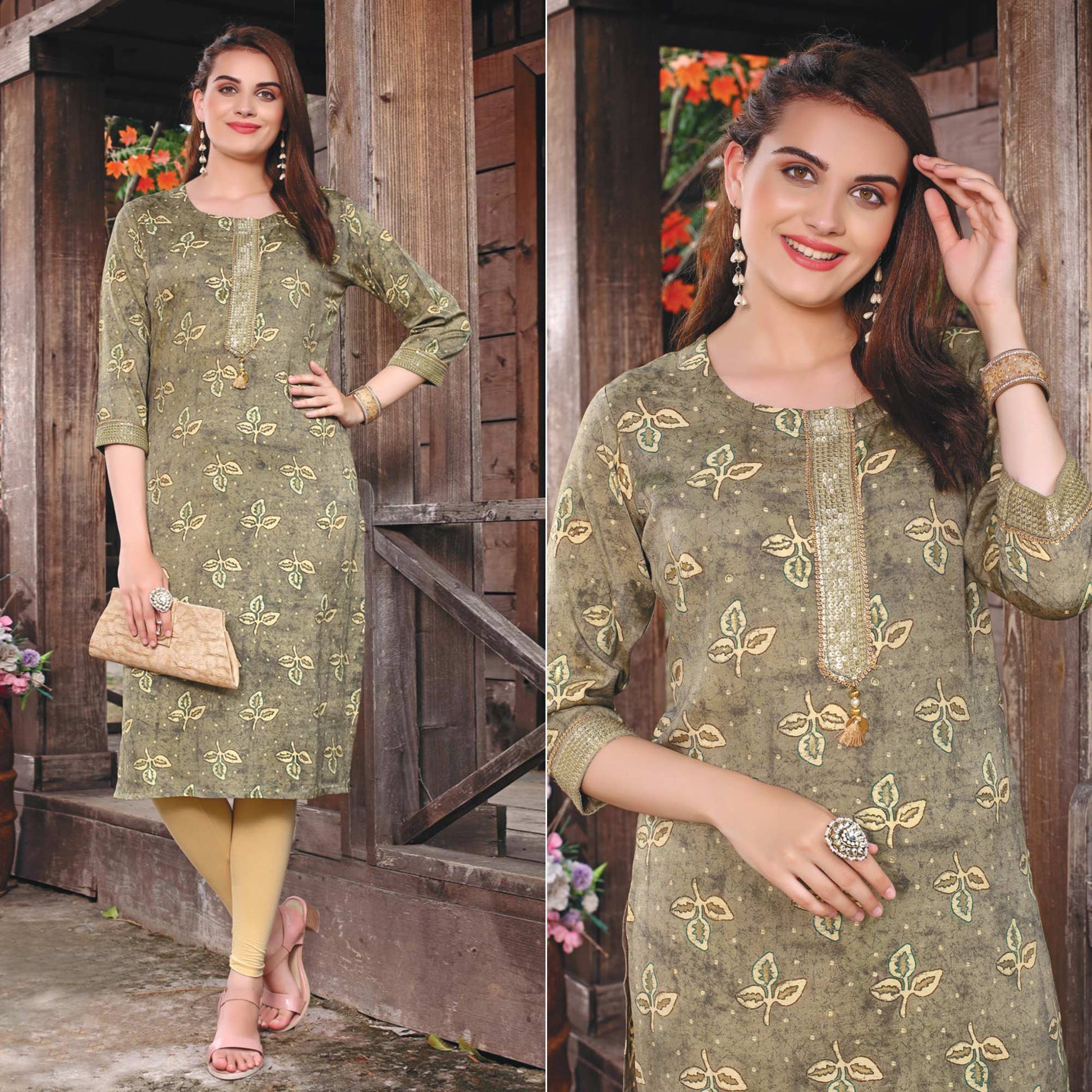 grey-printed-muslin-kurti