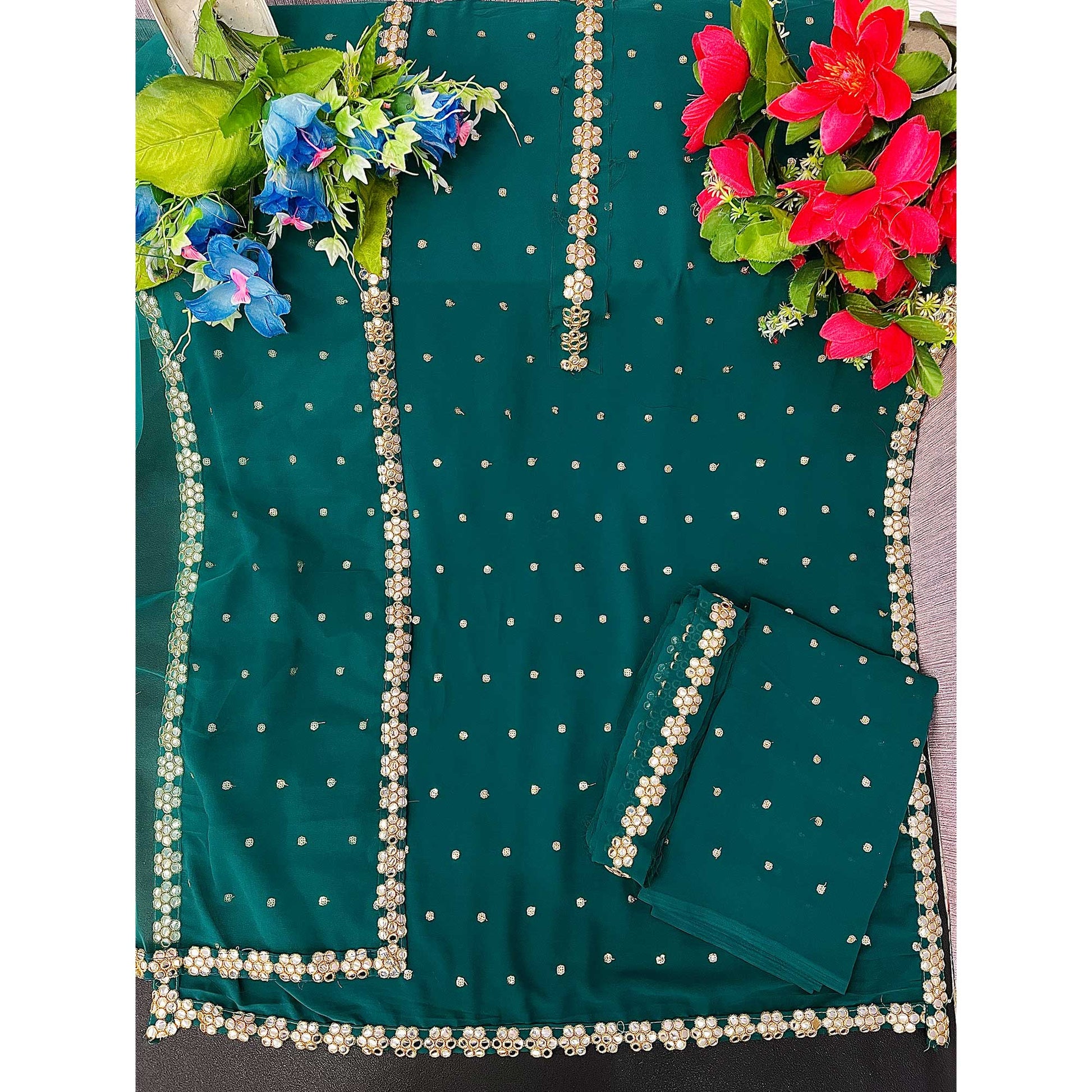green-sequins-embroidered-georgette-sharara-suit