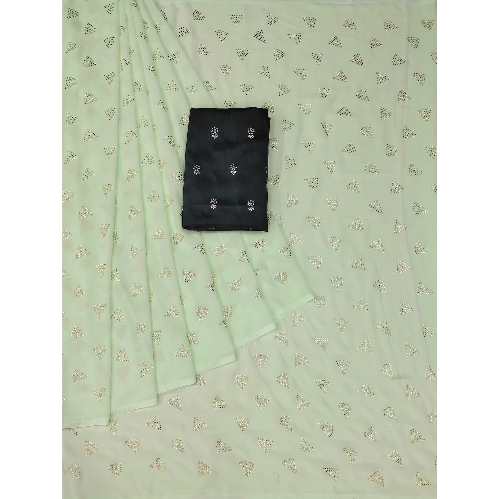 green-embellished-work-georgette-saree