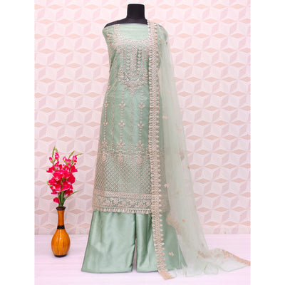 green-floral-embroidered-netted-pakistani-suit