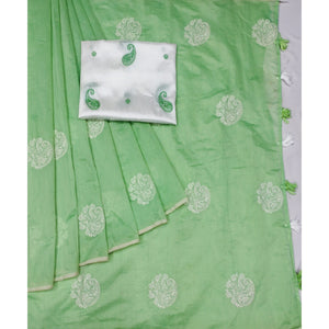 green-embroidered-chanderi-saree