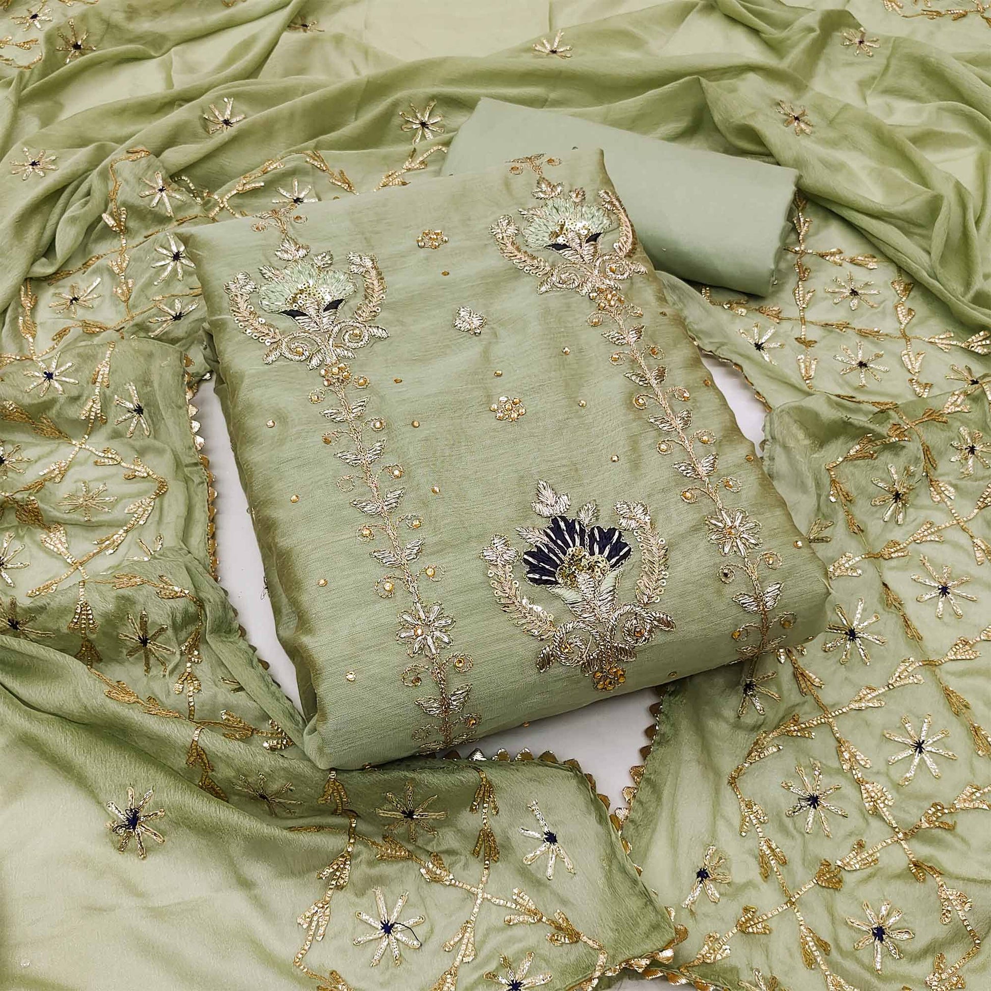 18-green-sequins-embroidered-modal-dress-material