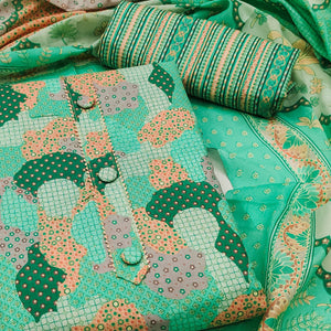 green-printed-poly-cotton-dress-material-3