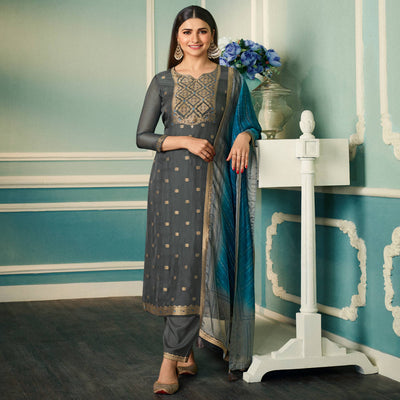 7-grey-floral-woven-organza-salwar-suit