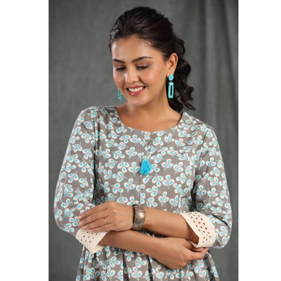 grey-and-rama-blue-floral-printed-rayon-dress