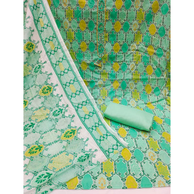 green-printed-pure-cotton-dress-material-1