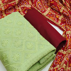 green-embroidered-chanderi-dress-material-4