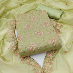 green-floral-embroidered-chanderi-dress-material-5