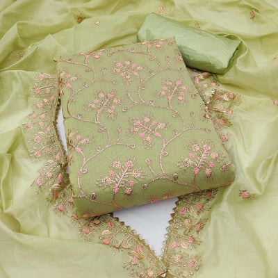green-floral-embroidered-chanderi-dress-material-5