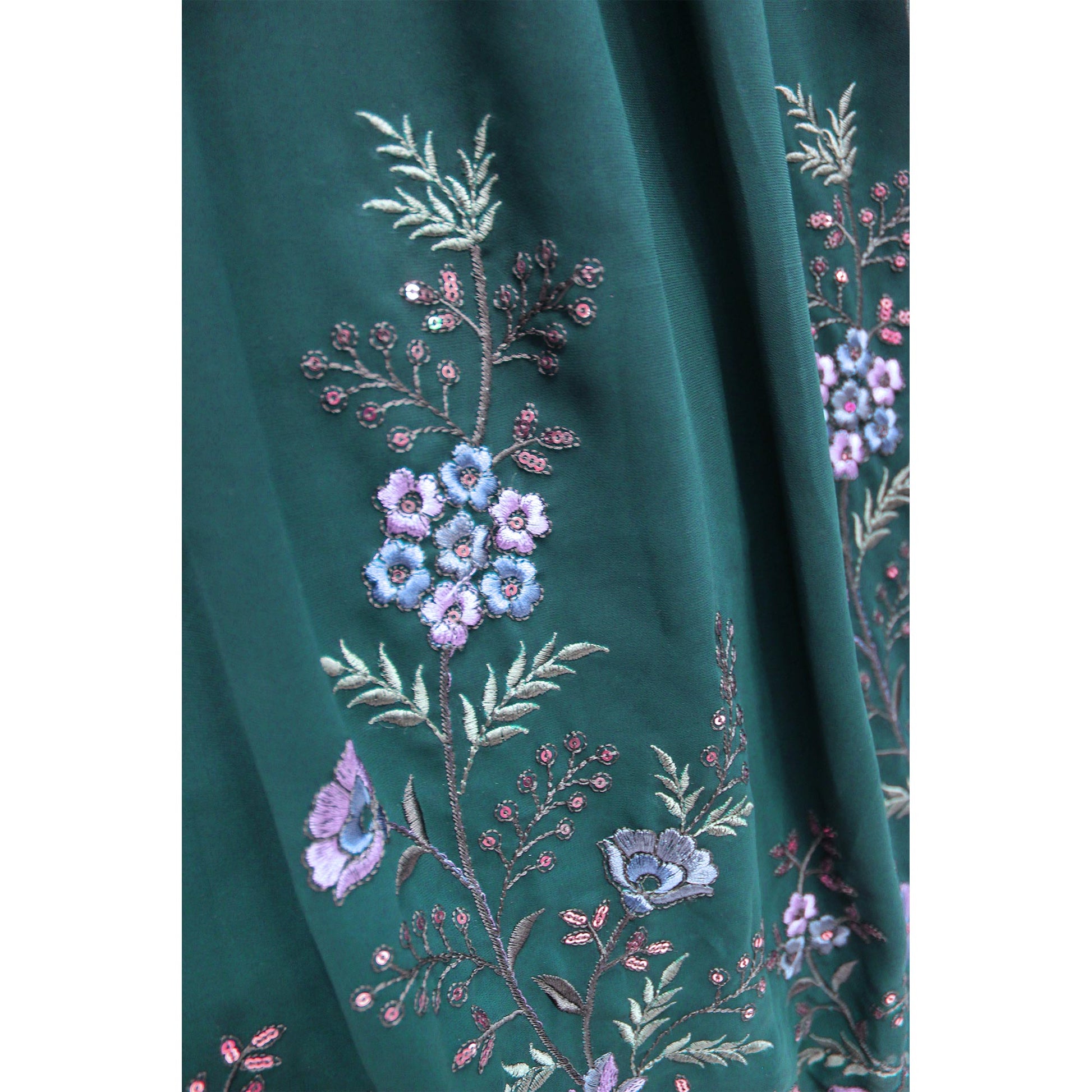 green-sequins-embroidered-georgette-lehenga-choli