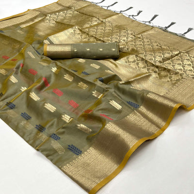 grey-floral-woven-organza-saree-5