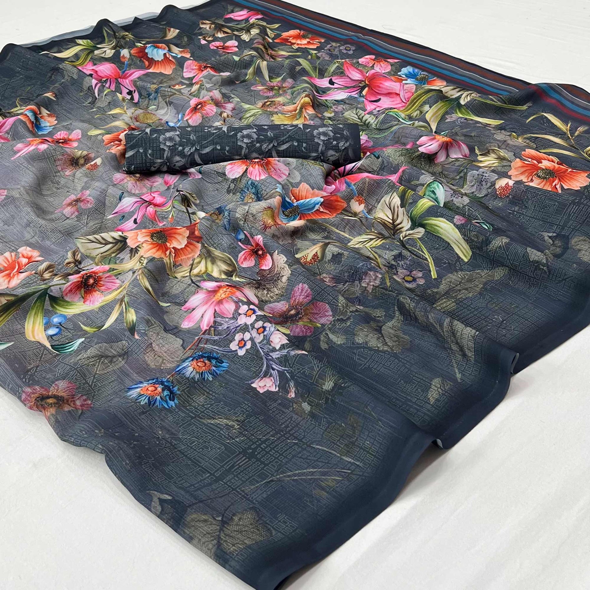 grey-floral-digital-printed-georgette-saree