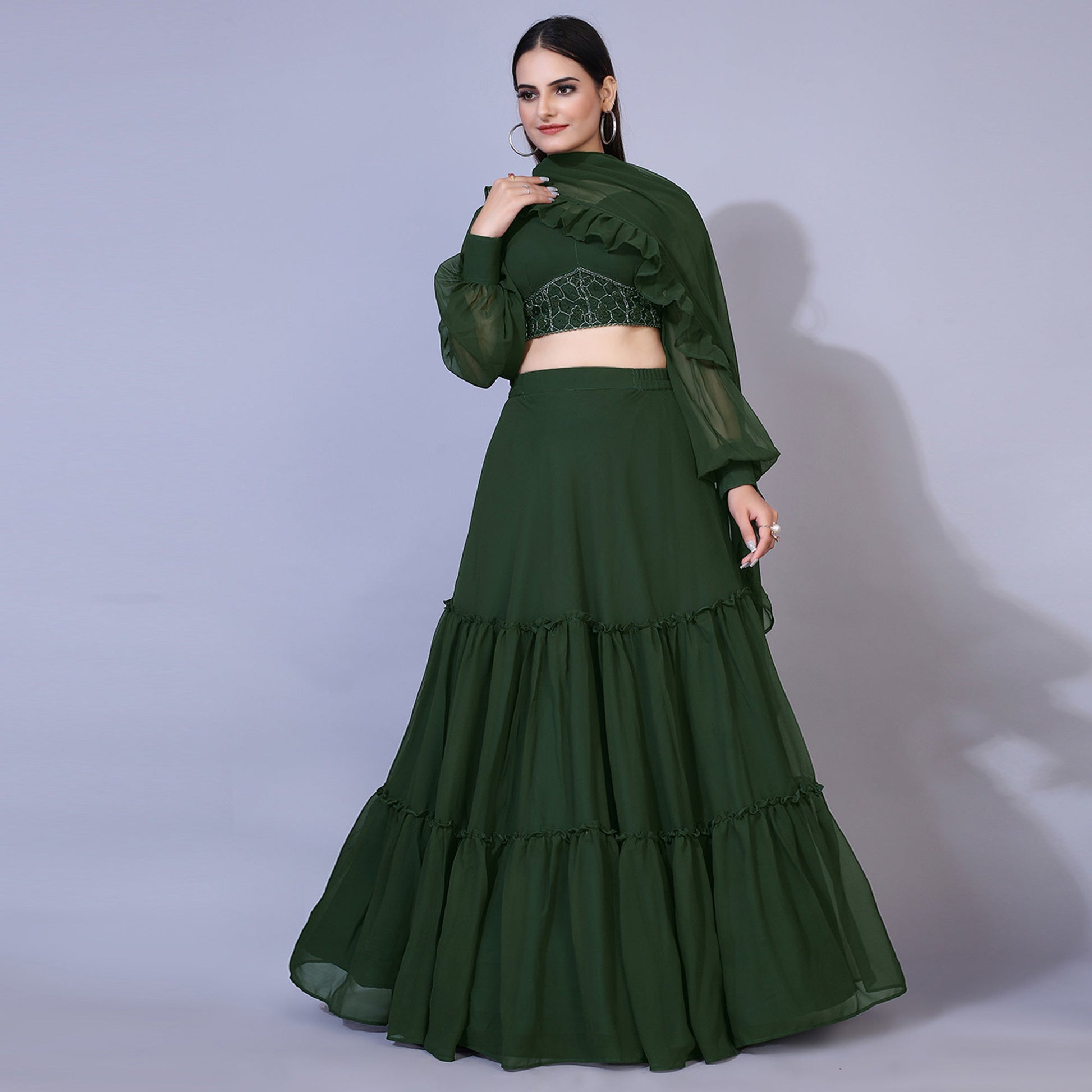 green-solid-with-handwork-georgette-lehenga-choli
