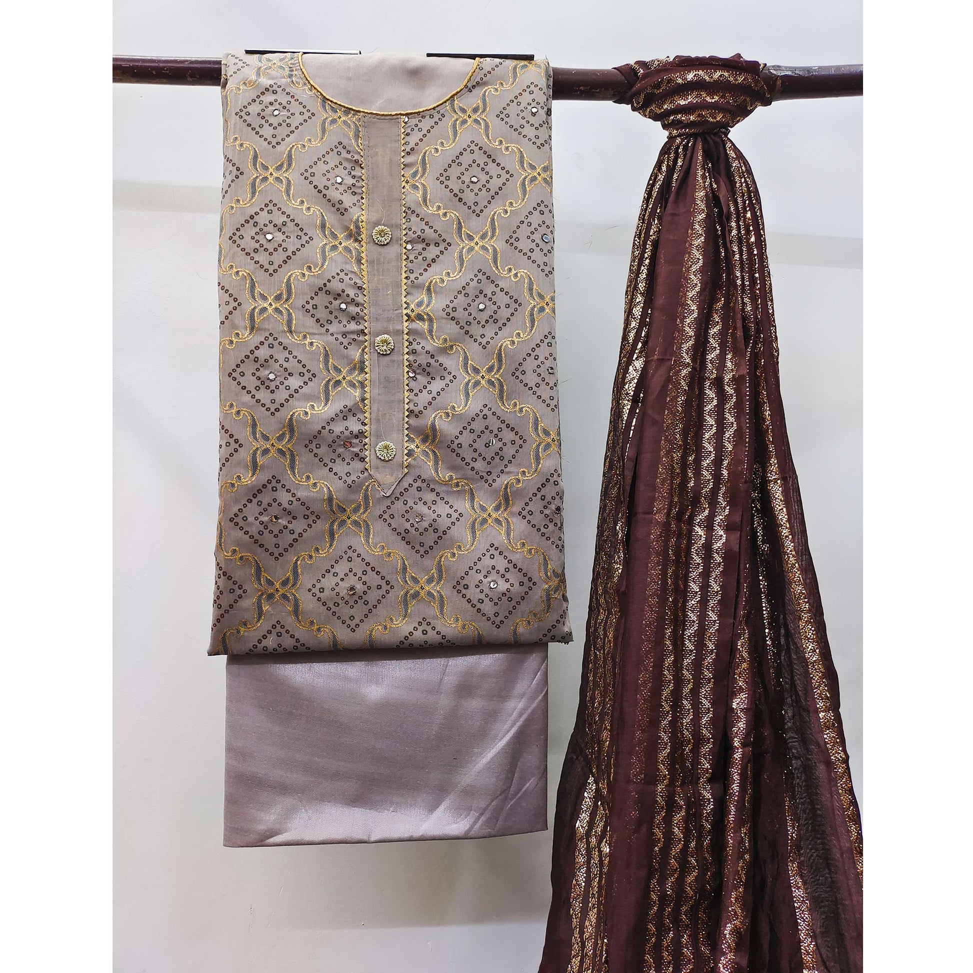 grey-embroidered-chanderi-dress-material-3