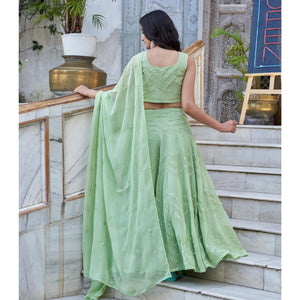 green-sequins-embroidered-viscose-georgette-lehenga-choli