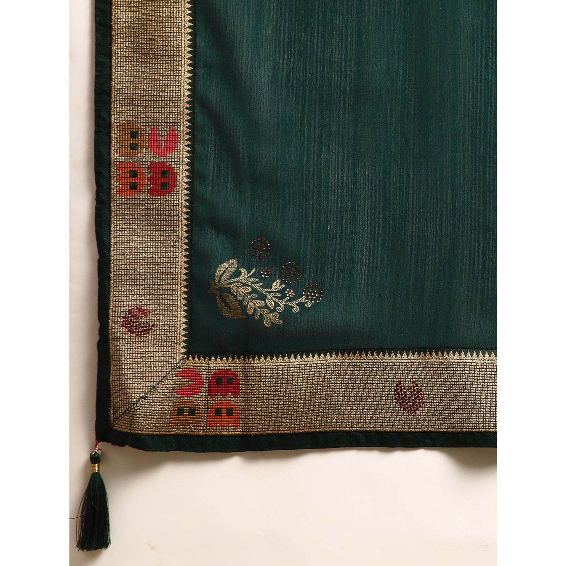 green-foil-printed-with-swarovski-zomato-silk-saree-1
