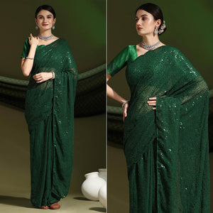 green-sequins-embroidered-georgette-saree
