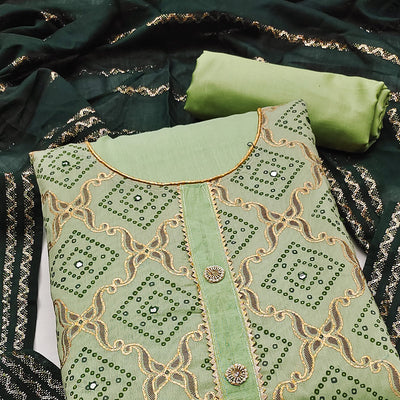 green-embroidered-chanderi-dress-material-5