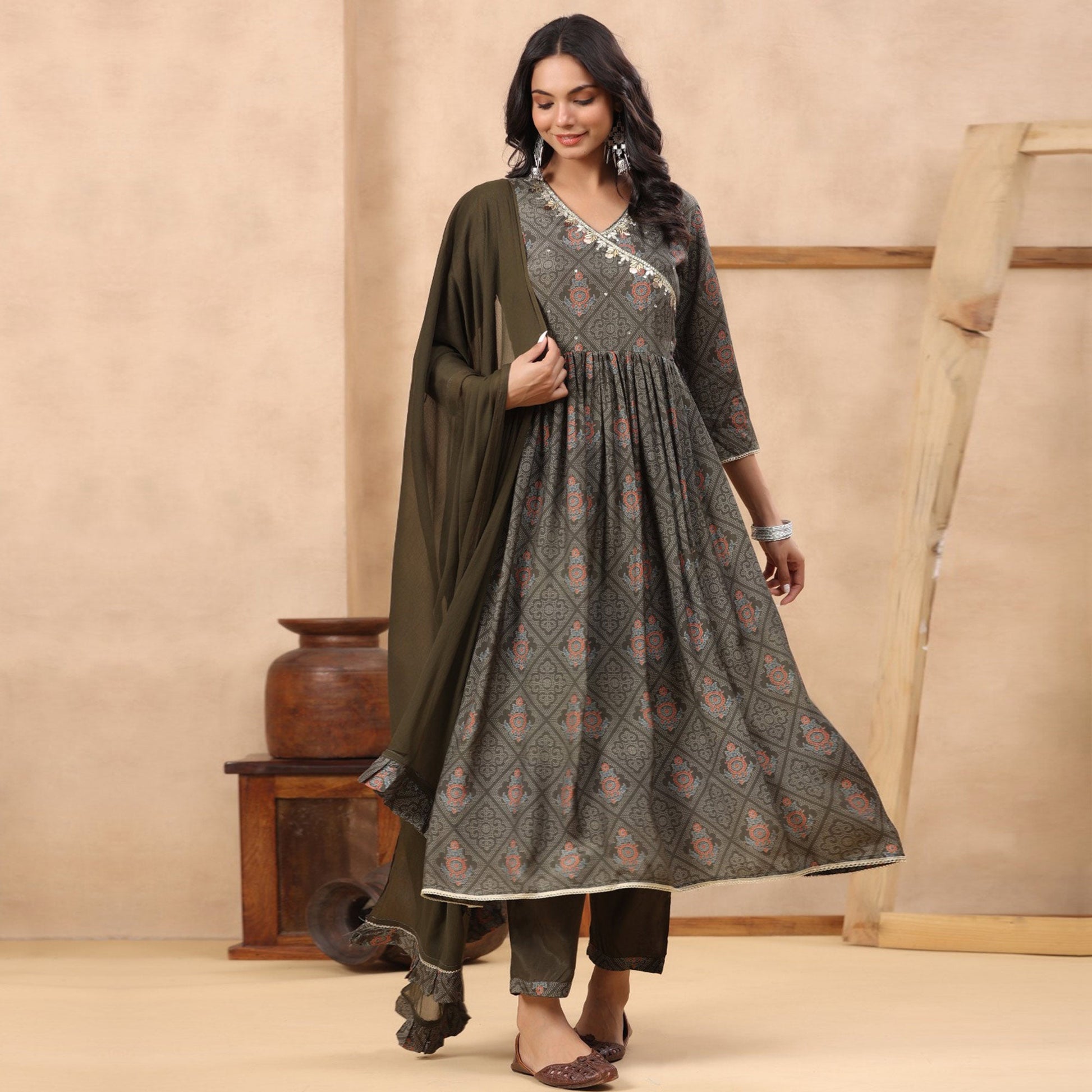 grey-printed-with-sequins-work-muslin-anarkali-suit