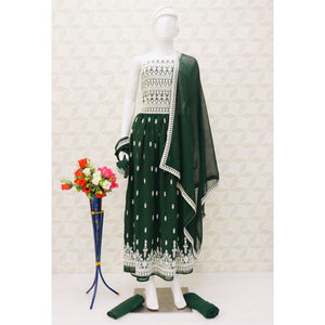 green-embroidered-georgette-naira-cut-semi-stitched-palazzo-suit
