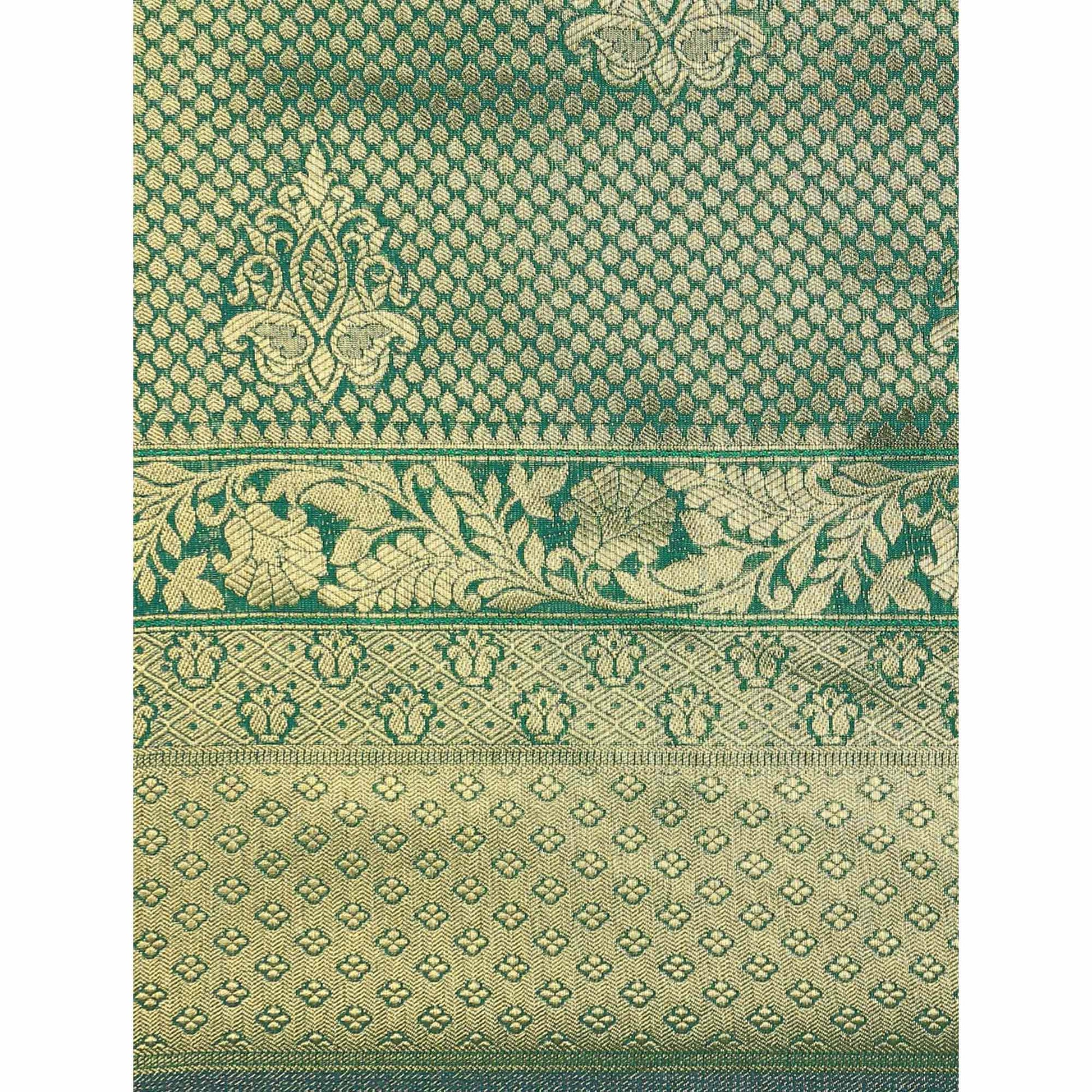 green-woven-kanjivaram-silk-saree-2