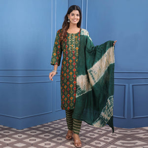 green-floral-foil-printed-rayon-suit