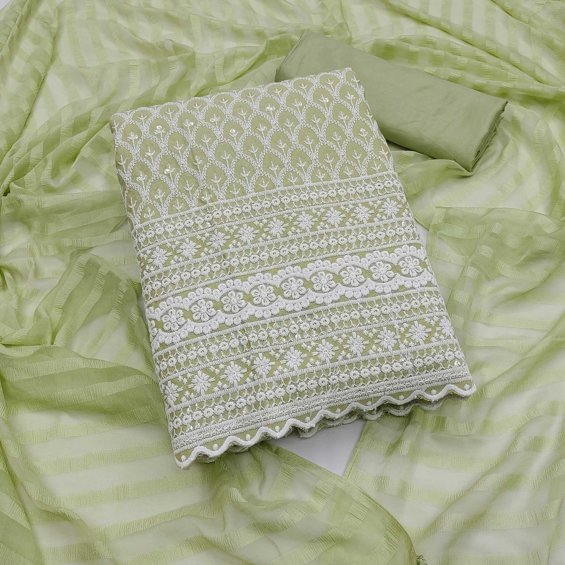green-sequence-embroidered-poly-cotton-dress-material