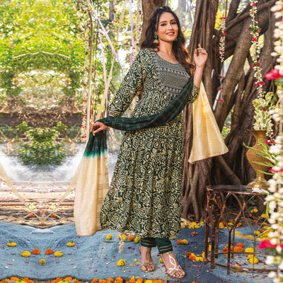 green-printed-rayon-naira-cut-suit