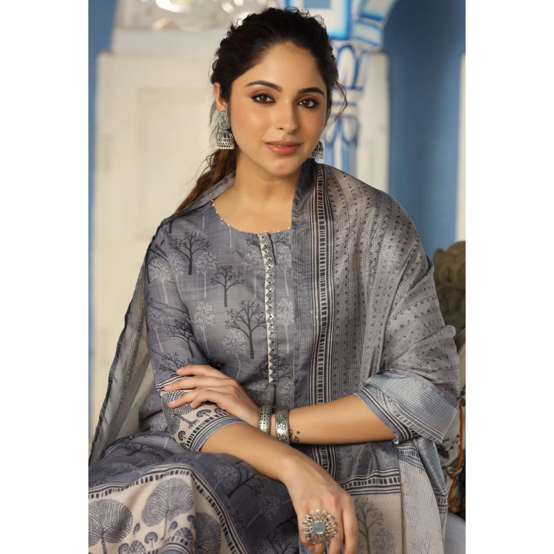 grey-floral-printed-rayon-suit