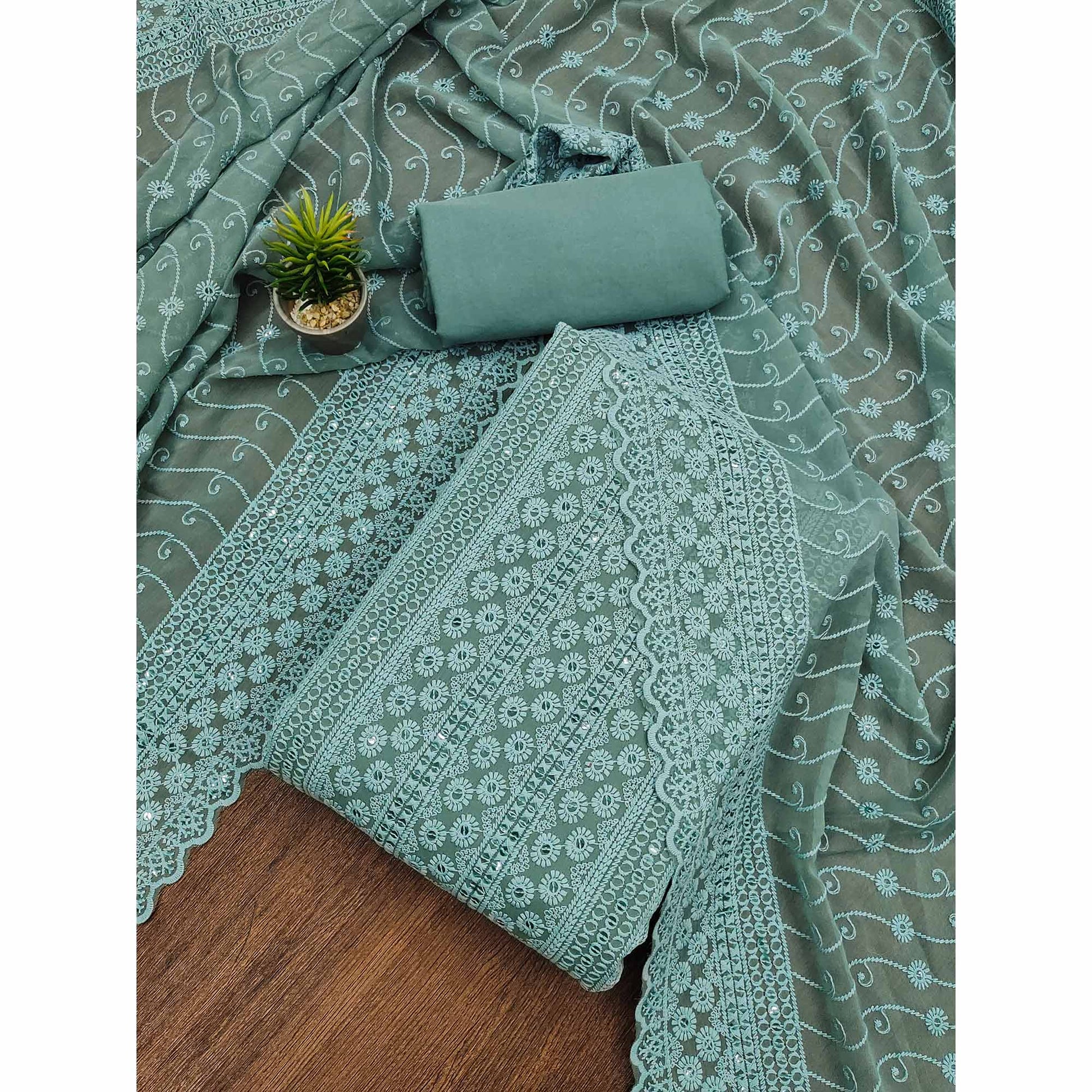 grey-lucknowi-embroidered-georgette-suit