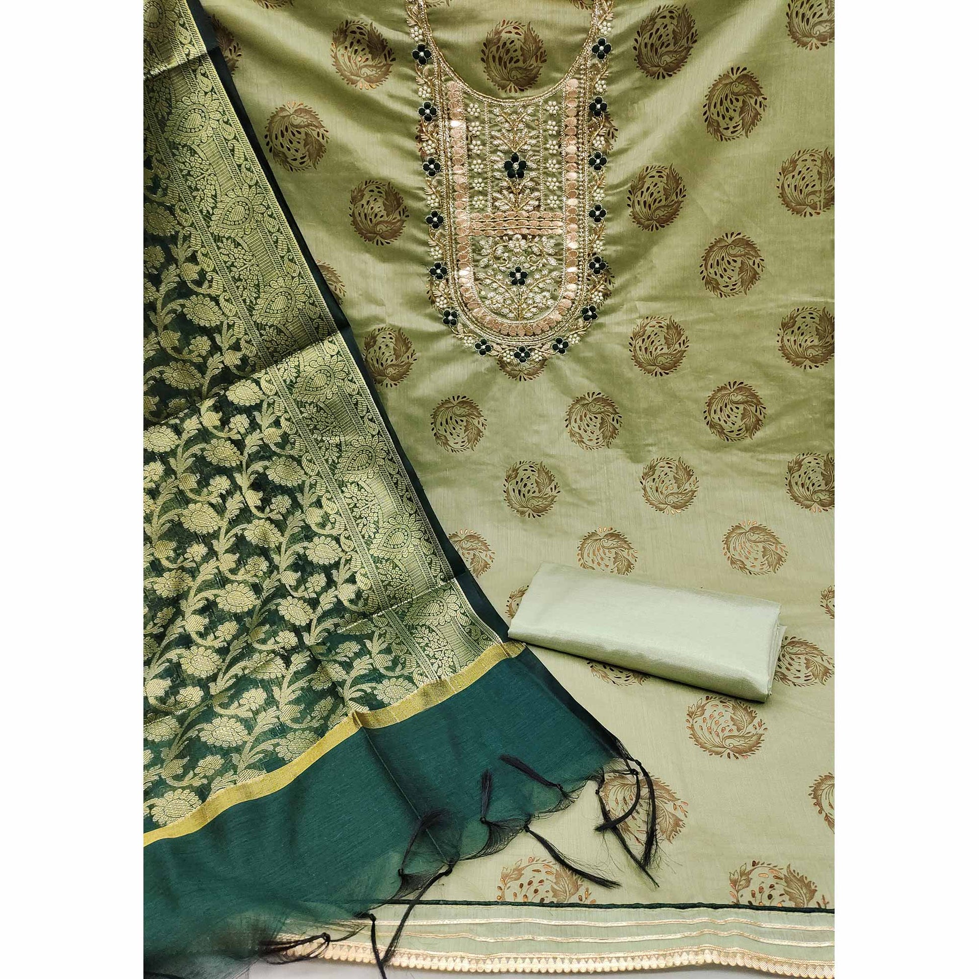 green-floral-printed-with-handwork-modal-dress-material