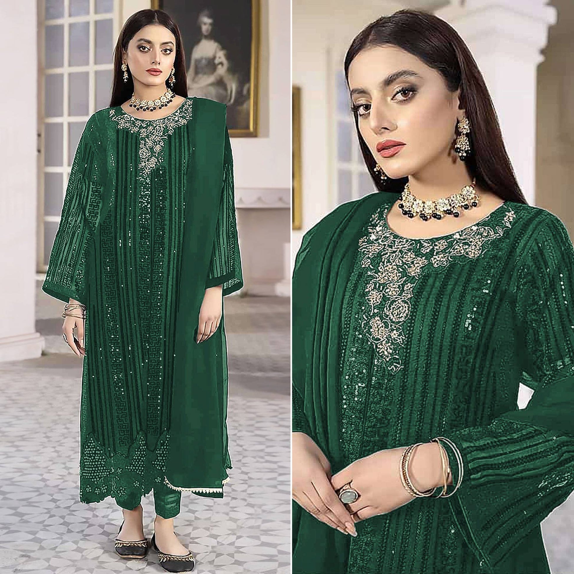 green-sequins-embroidered-georgette-pakistani-suit-3