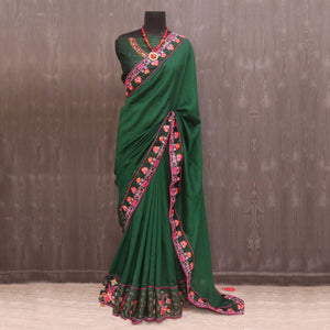 green-floral-embroidered-vichitra-silk-saree-2