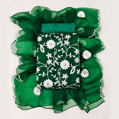 green-floral-embroidered-organza-dress-material-4