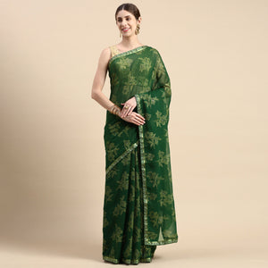 green-floral-foil-printed-zomato-saree