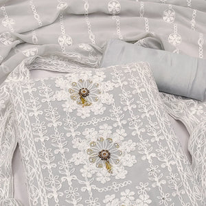 grey-lucknowi-embroidered-georgette-dress-material-1