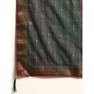 green-foil-printed-zomato-saree