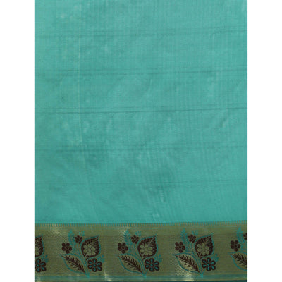 Morpich Woven Cotton Silk Saree