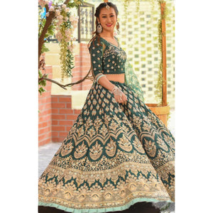 green-floral-embroidered-silk-lehenga-choli