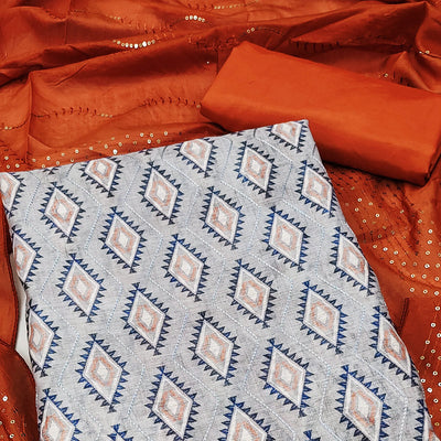 grey-printed-with-embroidered-chanderi-dress-material