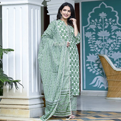 green-floral-printed-pure-cotton-suit-4