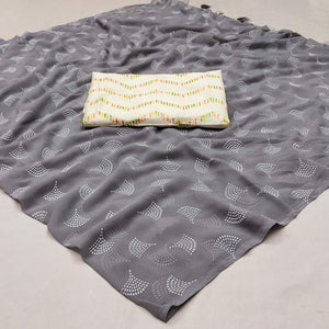 grey-foil-printed-georgette-saree-2