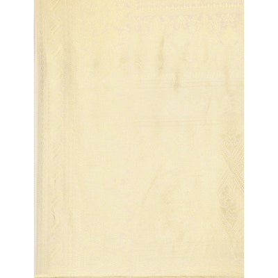 Cream Woven Kanjivaram Silk Saree