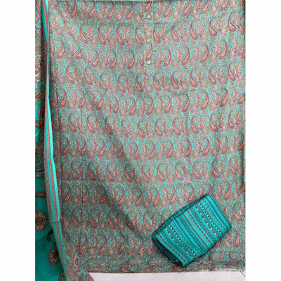 green-printed-poly-cotton-dress-material-1