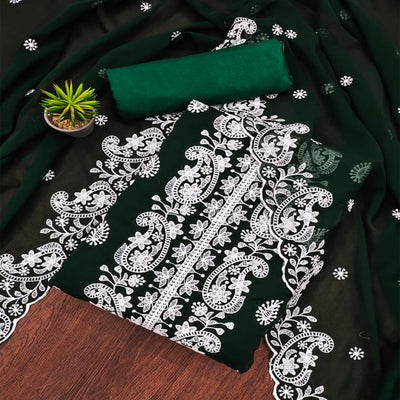 green-embroidered-georgette-dress-material-3