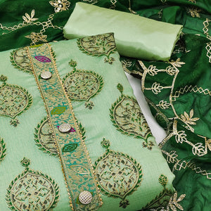 green-embroidered-chanderi-dress-material-6