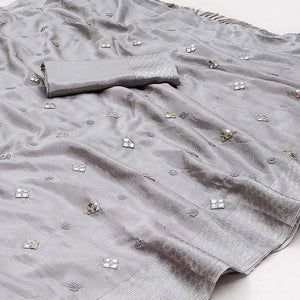 grey-floral-embroidered-chiffon-saree