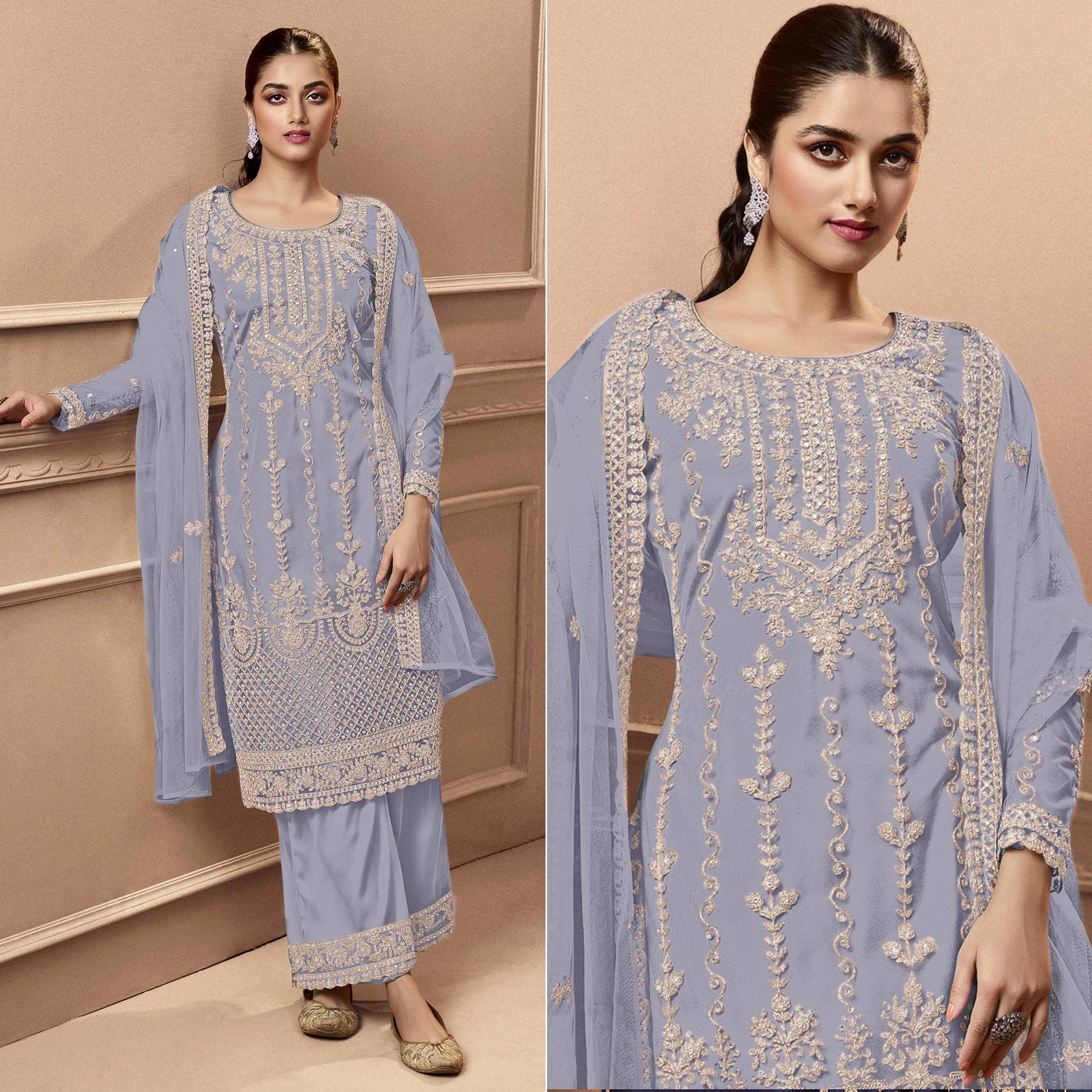 grey-floral-embroidered-netted-pakistani-suit