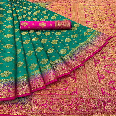 4green-woven-banarasi-silk-saree