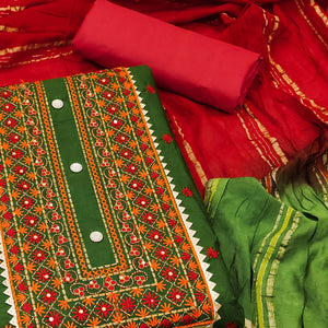 green-floral-embroidered-poly-cotton-dress-material-1